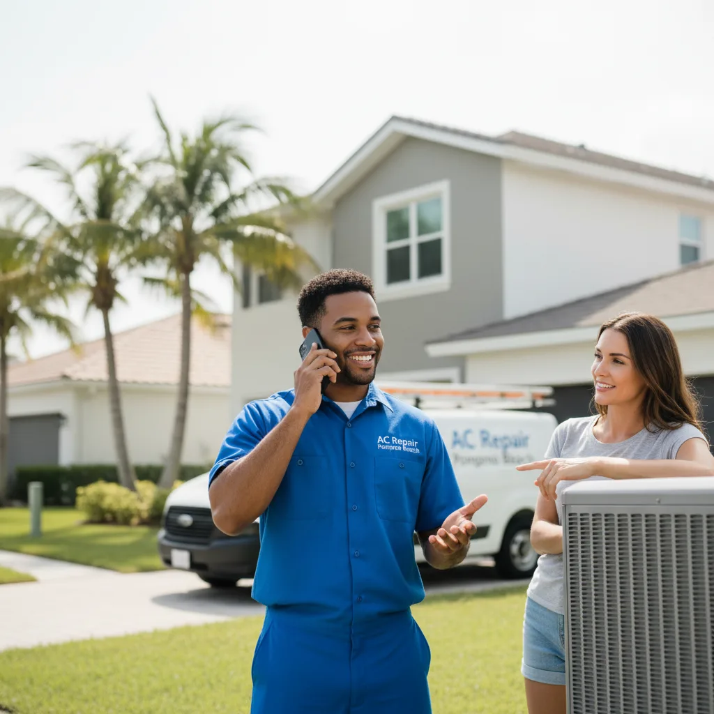 AC Repair Pompano Beach customer support in Pendleton